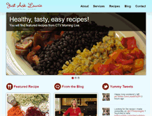 Tablet Screenshot of justasklaurie.com